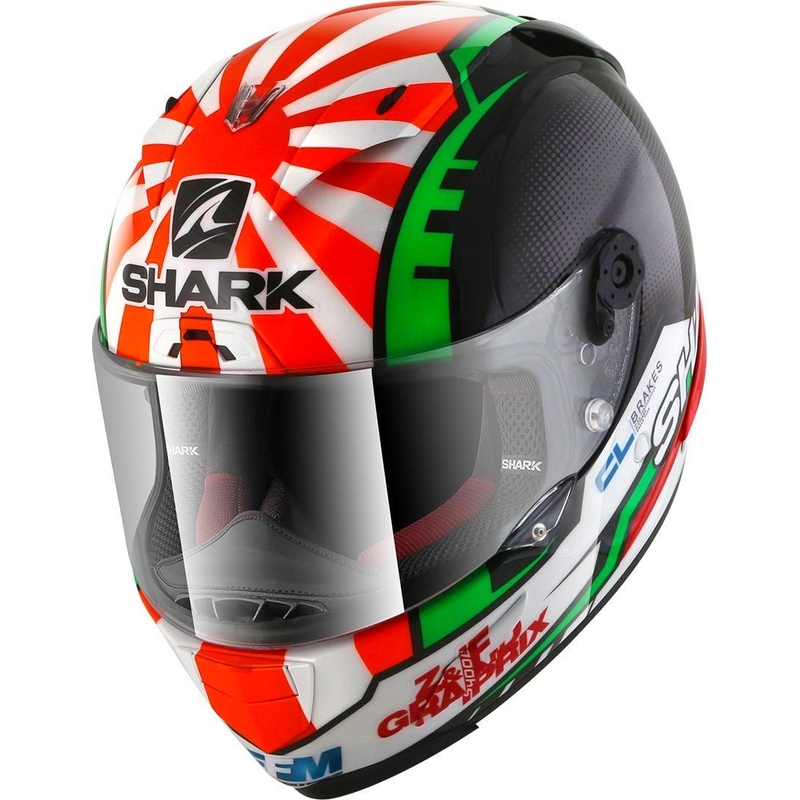 Integralna kaciga SHARK RACE-R PRO Zarco Replica 2017 crno-crveno-zelena