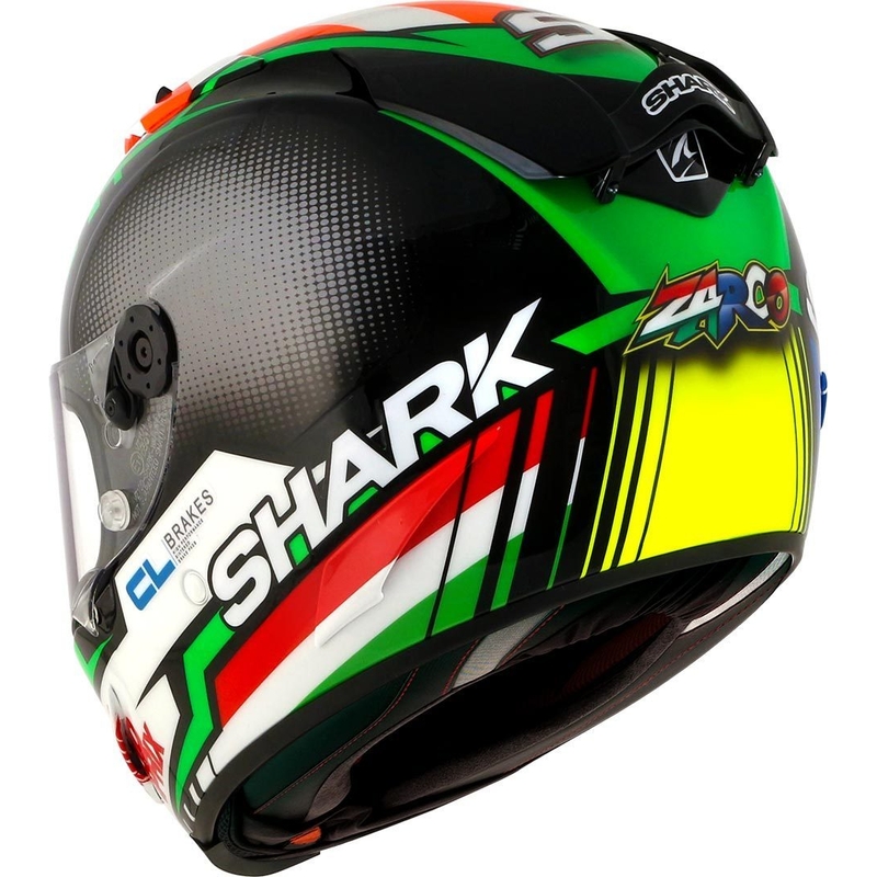 Integralna kaciga SHARK RACE-R PRO Zarco Replica 2017 crno-crveno-zelena