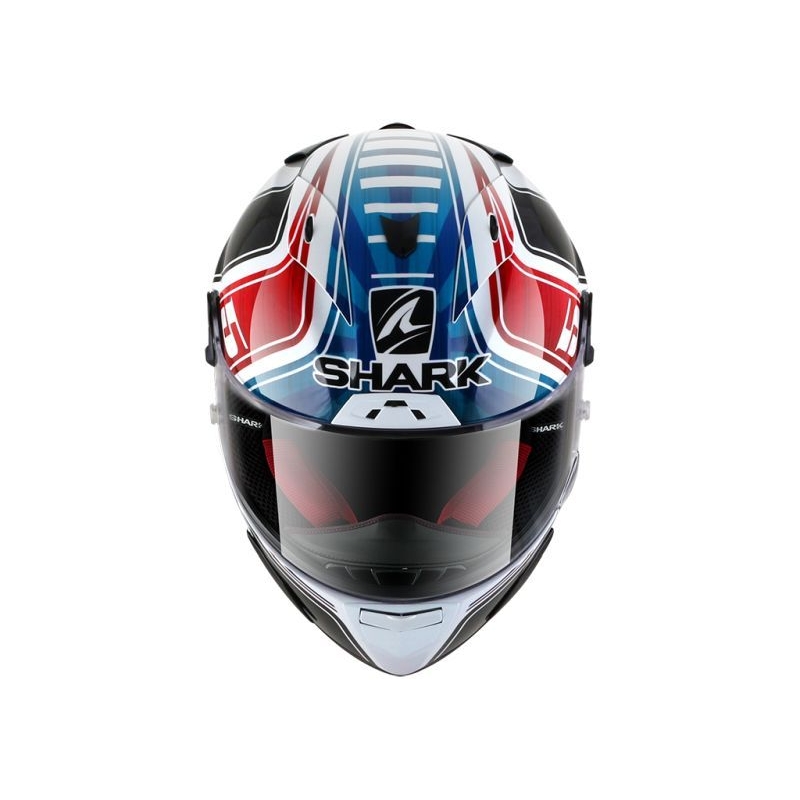 Integralna kaciga SHARK RACE-R PRO Zarco GP De France Replika crno-bijelo-plavo-crveno