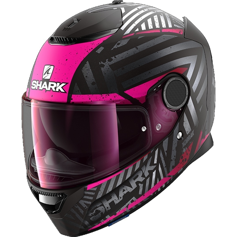 Integralna kaciga SHARK SPARTAN 1.2 Cobra crno-sivo-roza rasprodaja