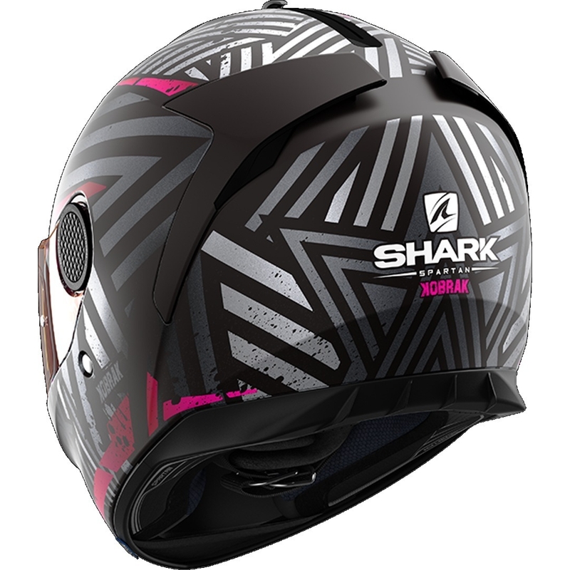 Integralna kaciga SHARK SPARTAN 1.2 Cobra crno-sivo-roza rasprodaja