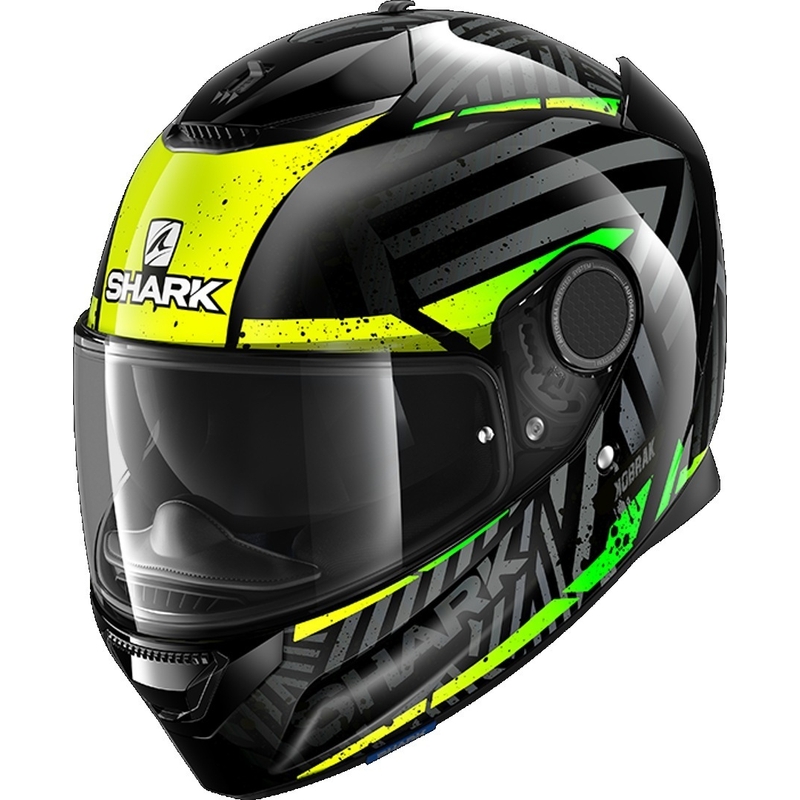 Integralna kaciga SHARK SPARTAN 1.2 Cobra crno-žuto-zelena