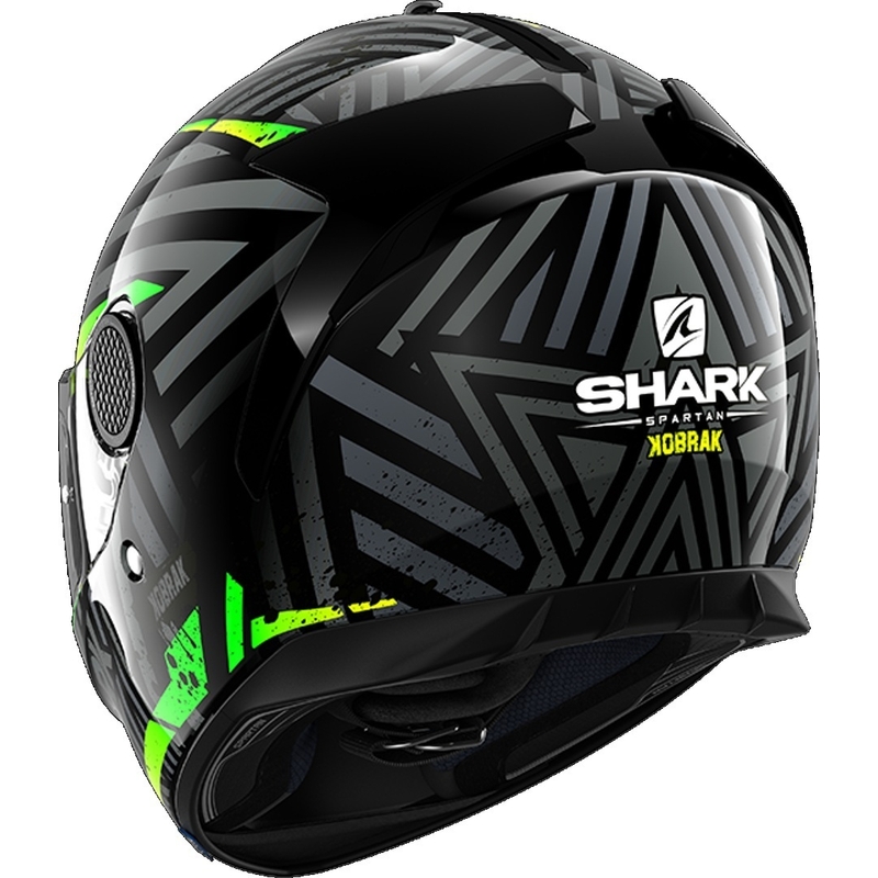 Integralna kaciga SHARK SPARTAN 1.2 Cobra crno-žuto-zelena