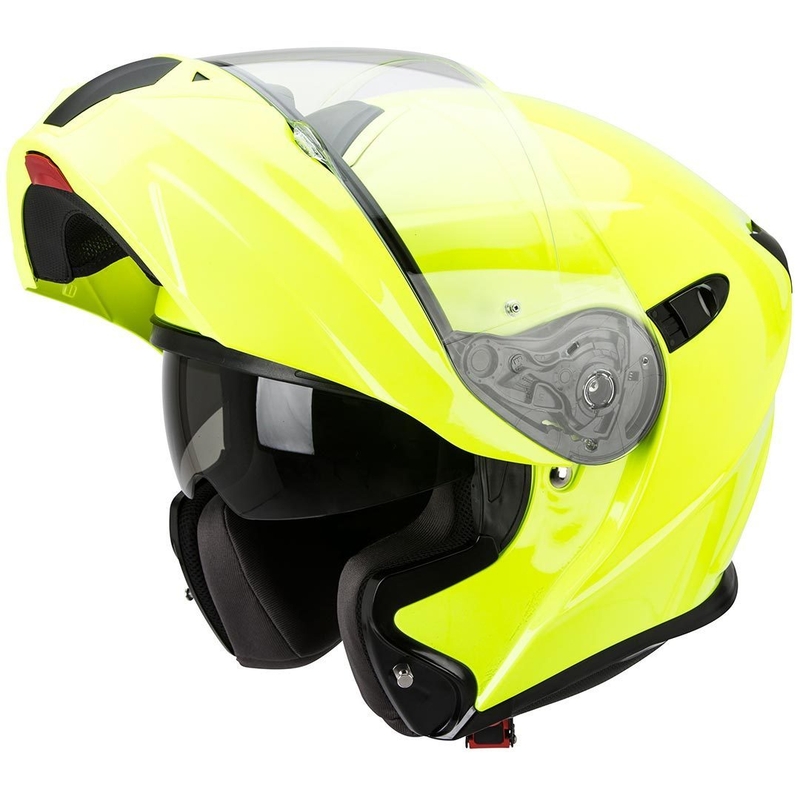 Motoristička kaciga na preklop Scorpion EXO-920 fluo žuta