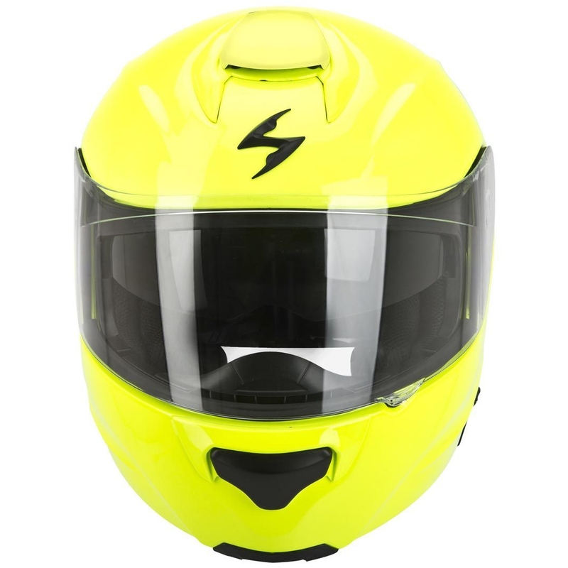 Motoristička kaciga na preklop Scorpion EXO-920 fluo žuta