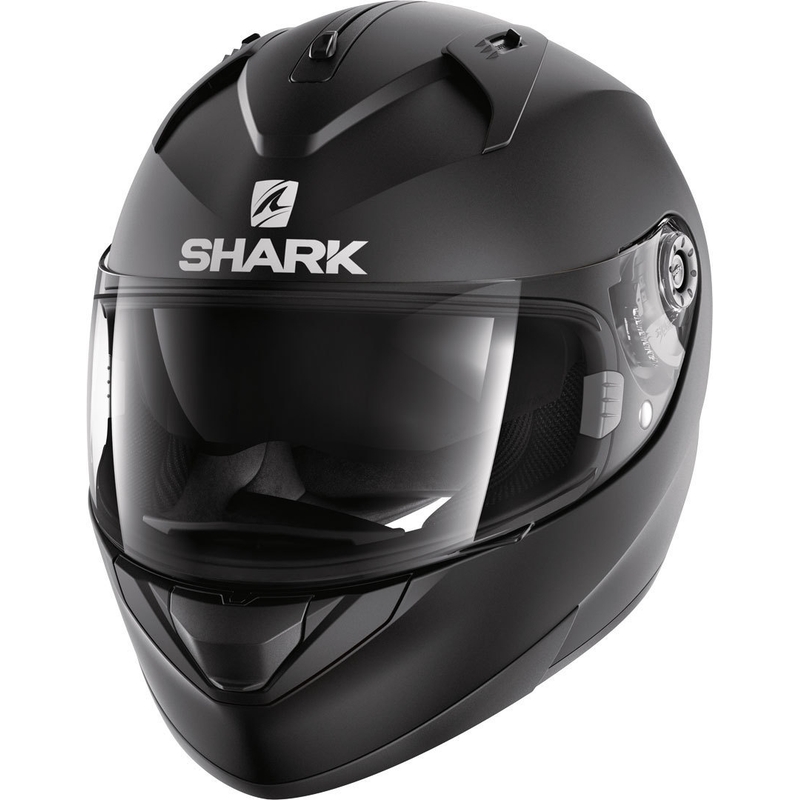 Integralna kaciga SHARK RIDILL Blank crna mat