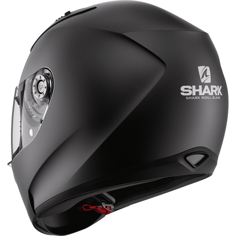 Integralna kaciga SHARK RIDILL Blank crna mat