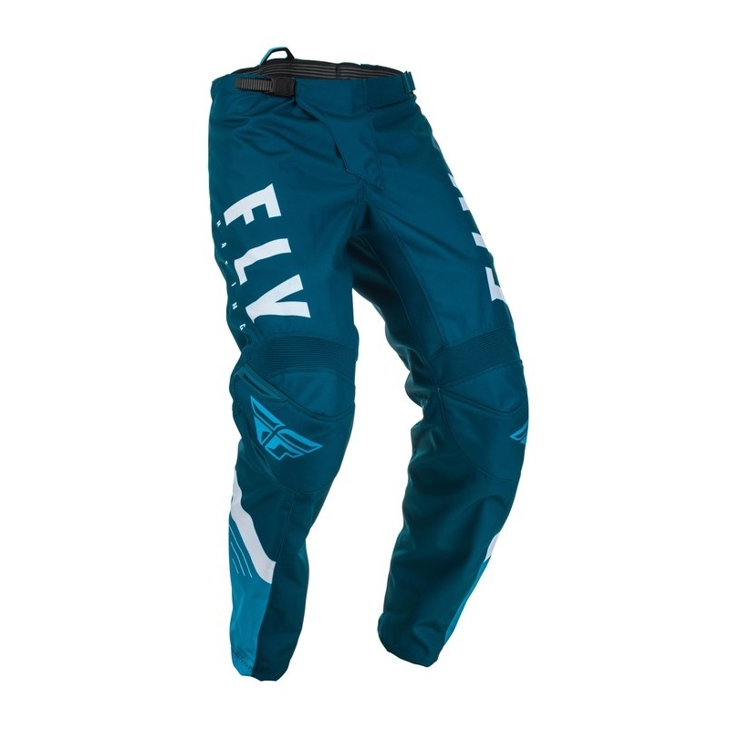 FLY Racing F-16 2020 motocross hlače plavo-bijele