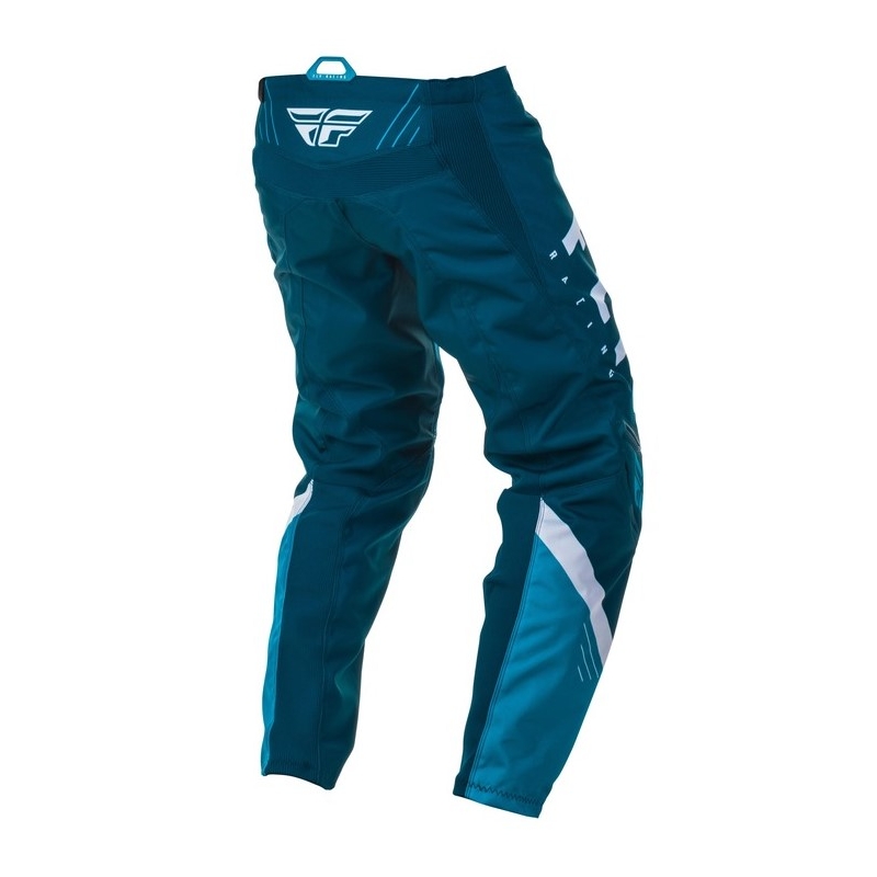 FLY Racing F-16 2020 motocross hlače plavo-bijele