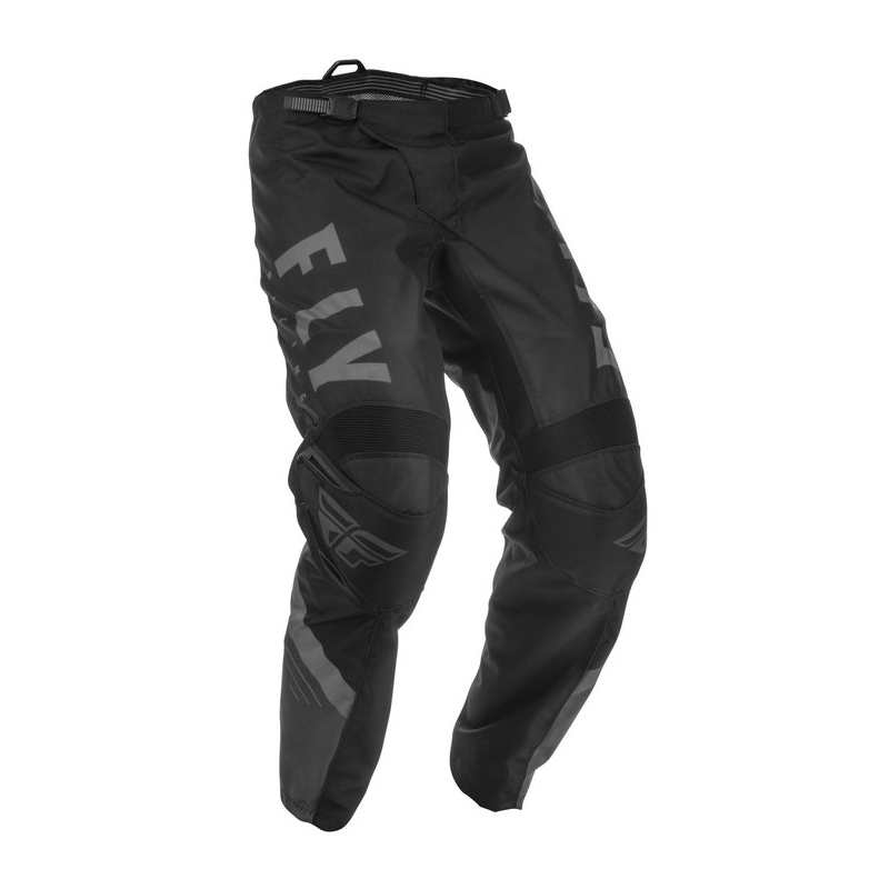 FLY Racing F-16 2020 motocross hlače crno-sive