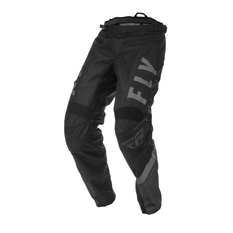 FLY Racing F-16 2020 motocross hlače crno-sive