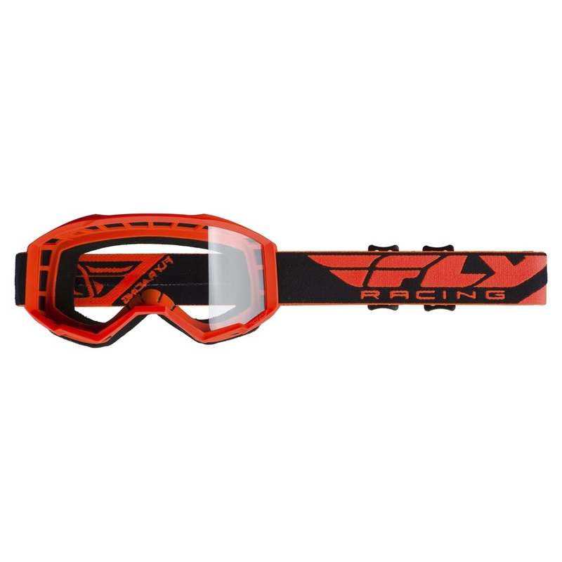 Motocross naočala FLY Racing Focus 2019 crno-narančasta rasprodaja