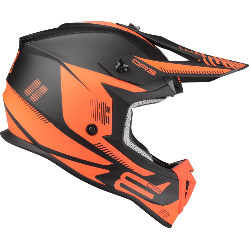 Motocross kaciga Lazer OR-3 PP3 crno-fluo crvena