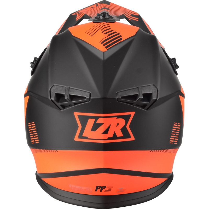 Motocross kaciga Lazer OR-3 PP3 crno-fluo crvena