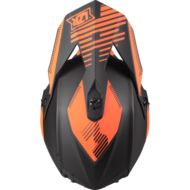 Motocross kaciga Lazer OR-3 PP3 crno-fluo crvena