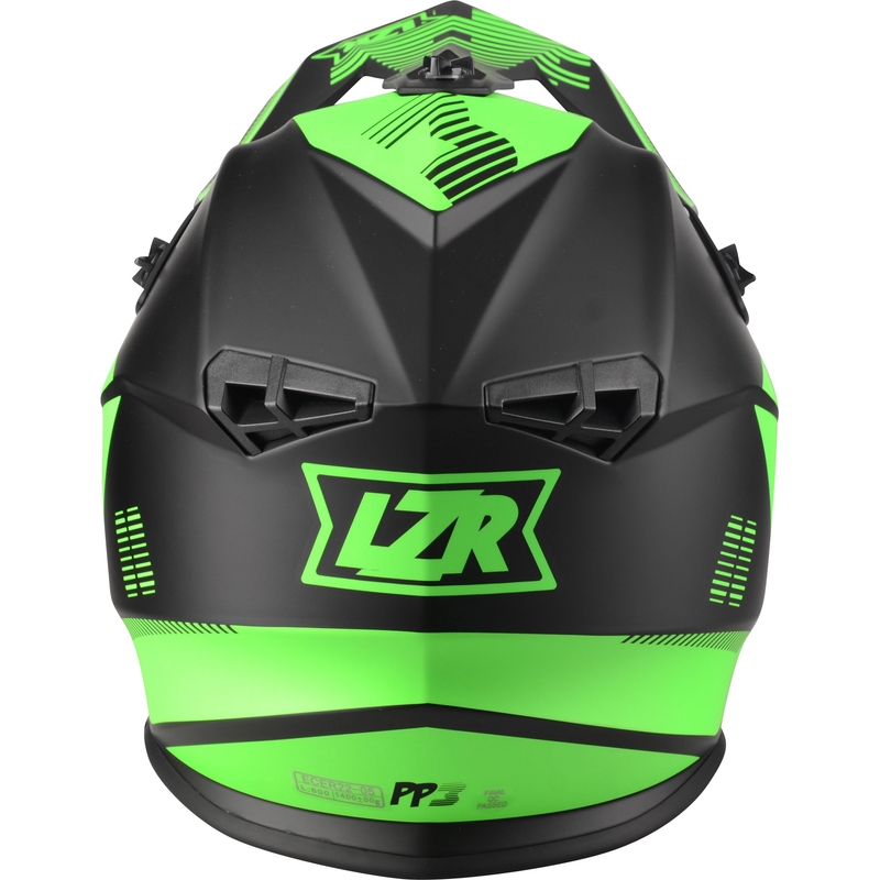 Motocross kaciga Lazer OR-3 PP3 crno-fluo zelena