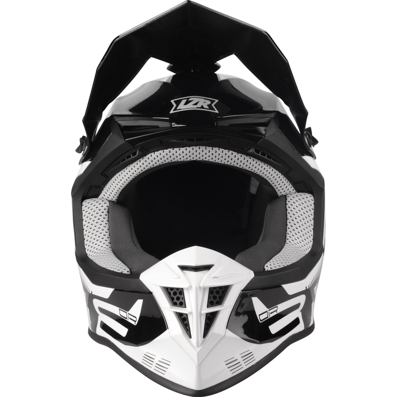 Motocross kaciga Lazer OR-3 PP3 crno-bijela