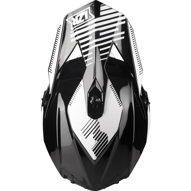 Motocross kaciga Lazer OR-3 PP3 crno-bijela