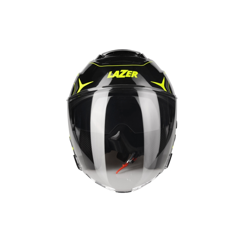 Otvorena motoristička kaciga Lazer Tango S Hexa crno-fluo žuta