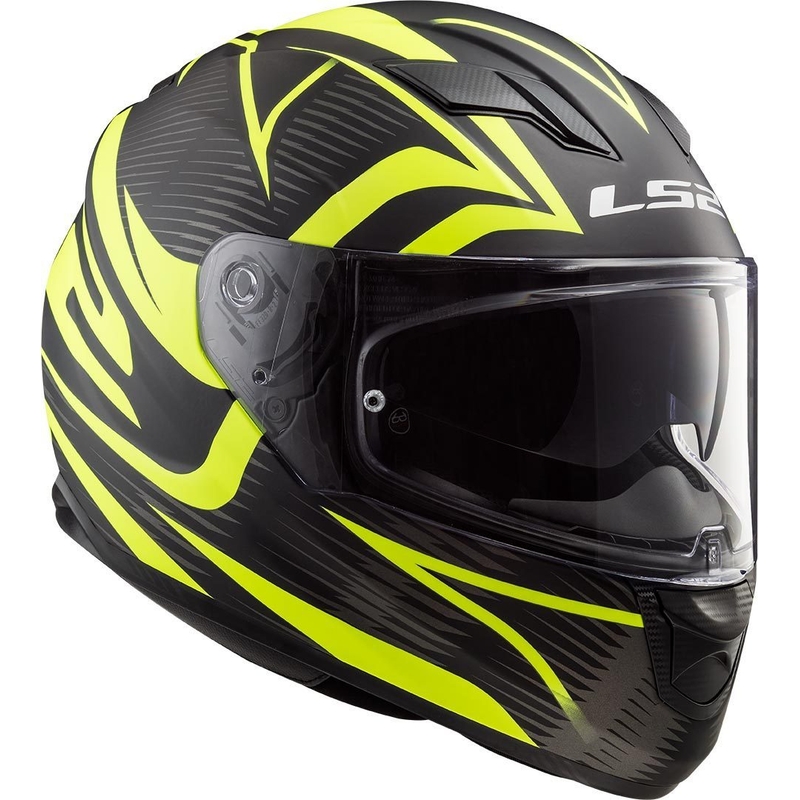 Integralna motociklistička kaciga LS2 FF320 Stream Evo Jink crno-fluo žuta
