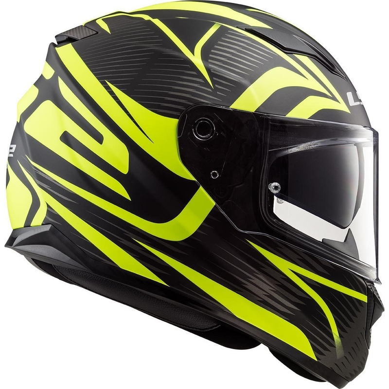Integralna motociklistička kaciga LS2 FF320 Stream Evo Jink crno-fluo žuta