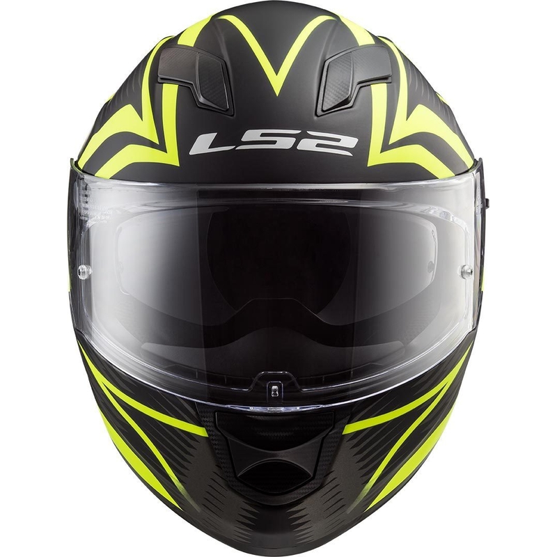 Integralna motociklistička kaciga LS2 FF320 Stream Evo Jink crno-fluo žuta