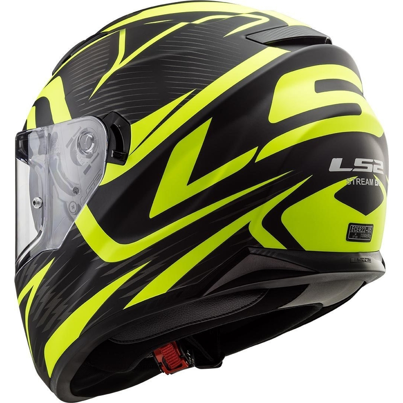Integralna motociklistička kaciga LS2 FF320 Stream Evo Jink crno-fluo žuta