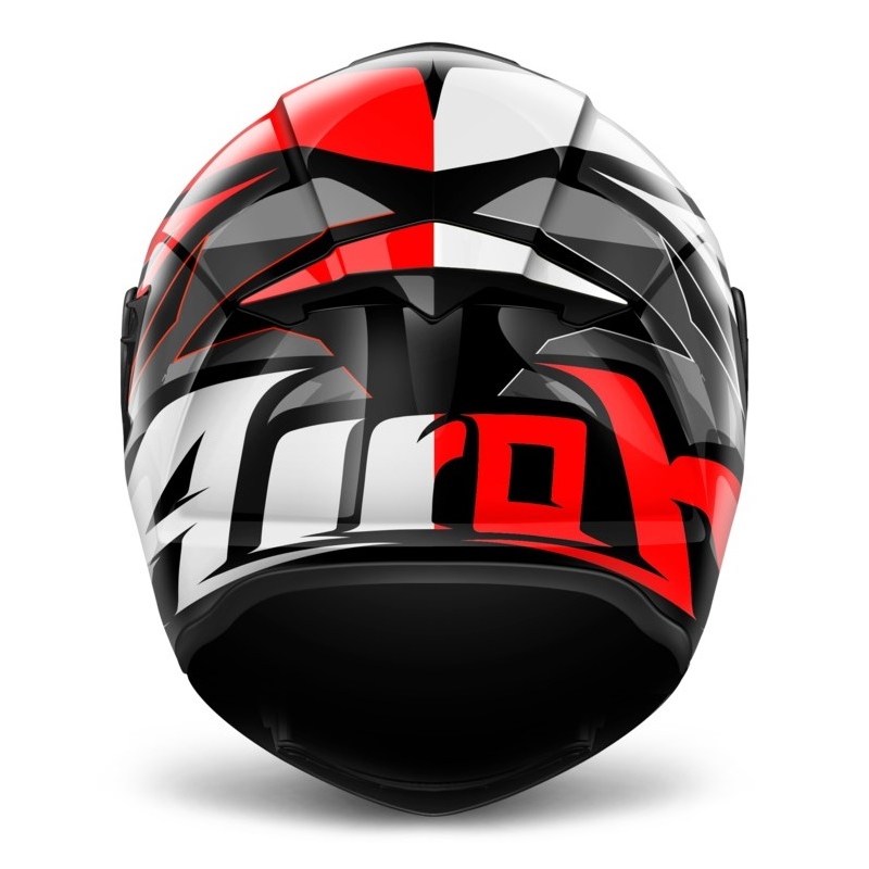 Integralna motociklistička kaciga Airoh ST 501 Thunder crvena-crna-bijela-siva