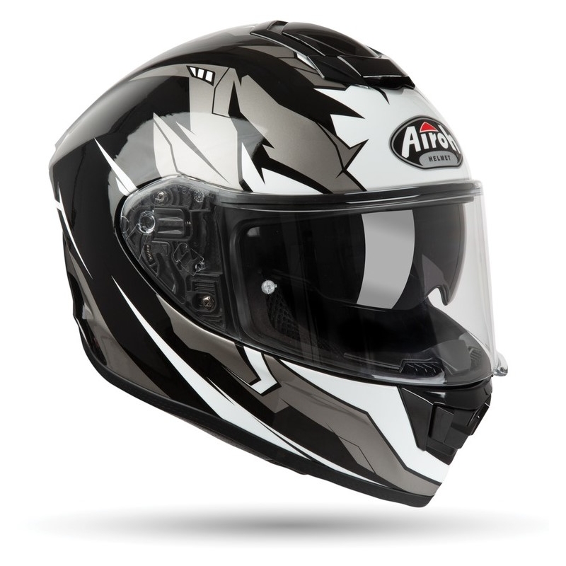 Integralna motociklistička kaciga Airoh ST 501 Bionic bijelo-crna