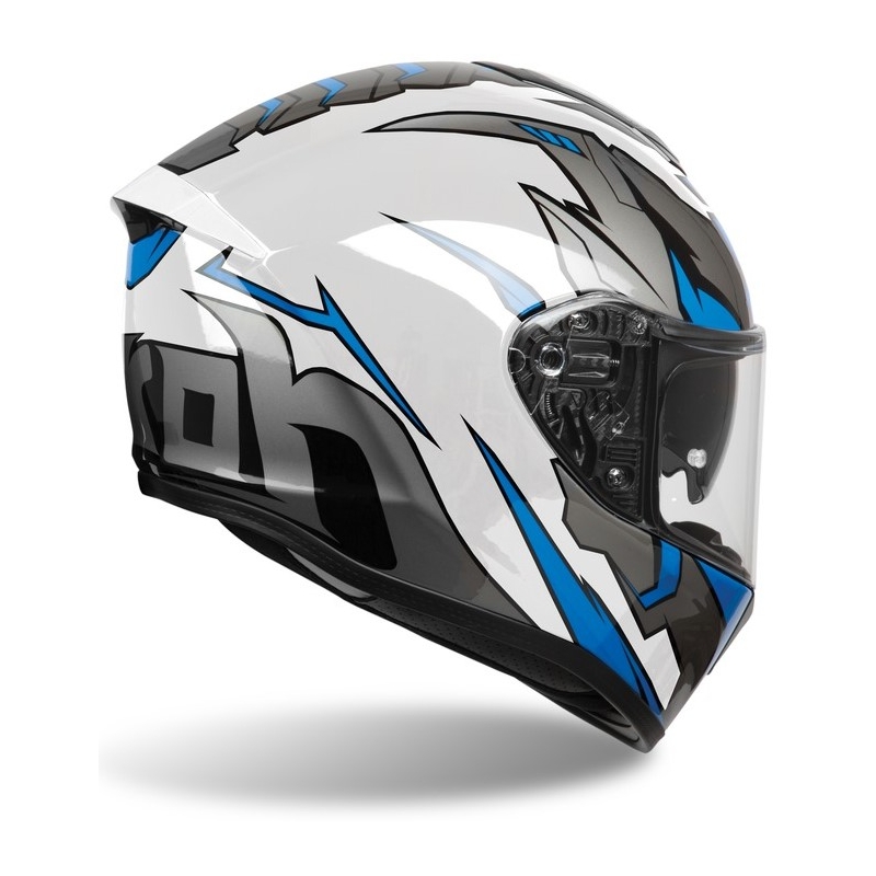 Integralna motociklistička kaciga Airoh ST 501 Bionic bijelo-plava