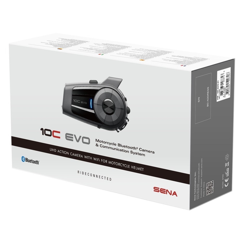 SENA Bluetooth hands-free slušalice s integriranom 4K kamerom 10C EVO