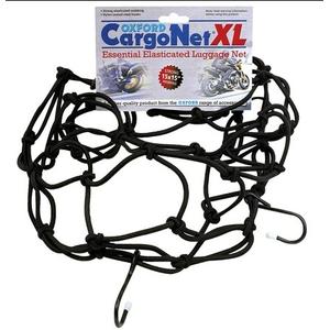 Fleksibilna mreža za prtljagu za motocikle Oxford XL 43x43 cm
