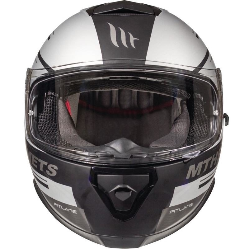 Integralna motociklistička kaciga MT Thunder 3 SV Pitlane crno-siva