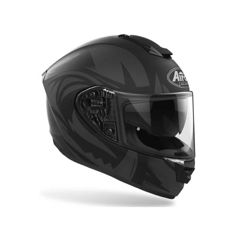 Integralna motociklistička kaciga Airoh ST 501 Spektro crno-siva