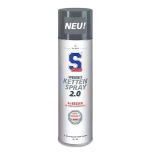 Lubrikant za lanac S100 - Bijeli sprej za lanac 2.0 400 ml