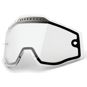 Dvostruki prozirni pleksiglas za motocross naočale 100% Racecraft/Accuri/Strata