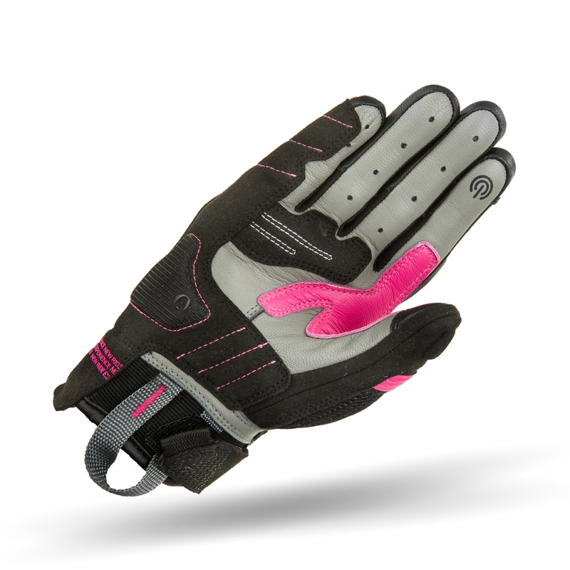 Ženske motorističke rukavice Shima X-Breeze 2 crno-roze