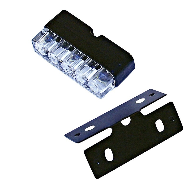 Universální osvětlení moto 5 LED modré