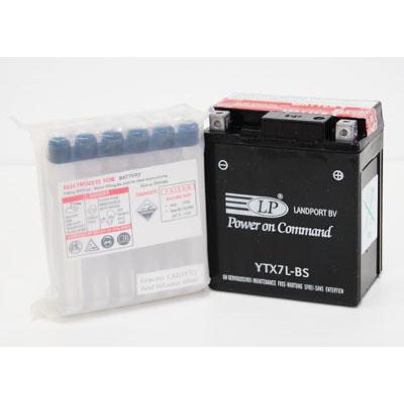 Baterija bez održavanja Landport YTX7L-BS, 12V 6Ah