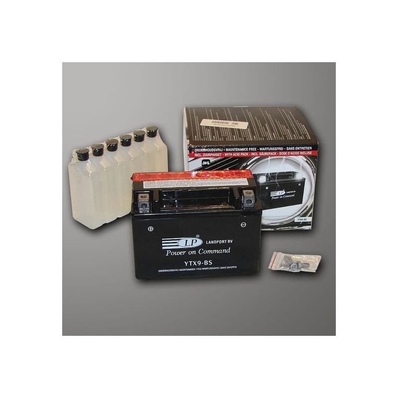 Baterija bez održavanja Landport YTX9-BS, 12V 8Ah