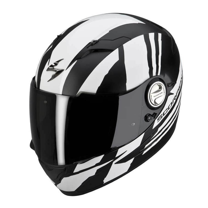 Motoristička kaciga Scorpion EXO-500 AIR THUNDER bijelo-crna mat rasprodaja