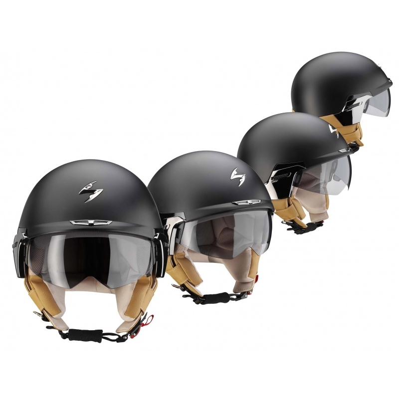 Motoristička kaciga Scorpion EXO-100 Padova II crna mat rasprodaja