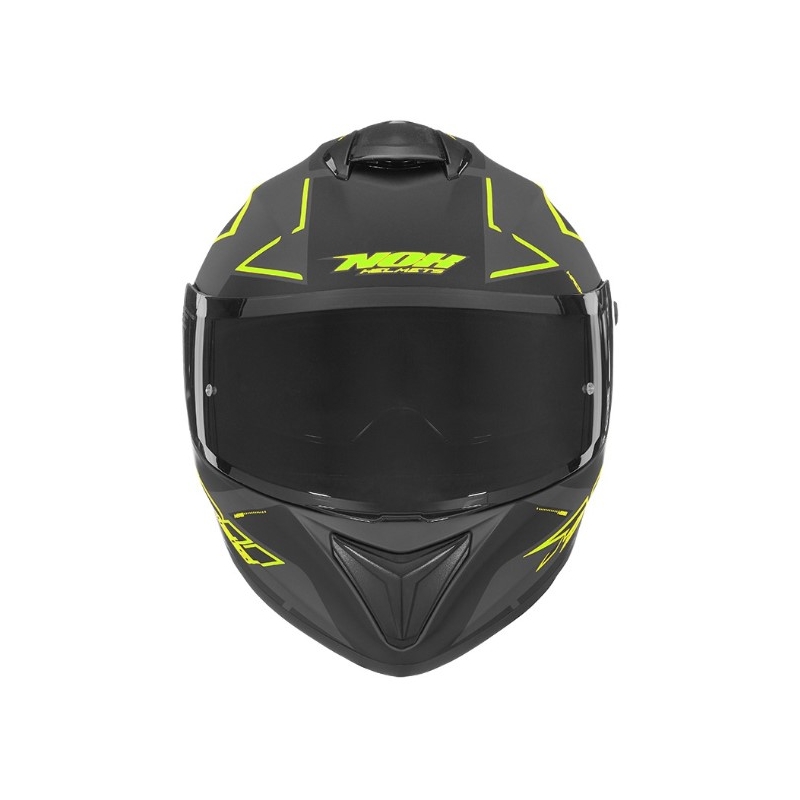 Integralna motociklistička kaciga NOX N918 Hack crno-fluo žuta rasprodaja