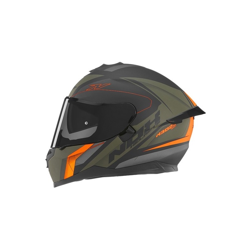 Integralna motociklistička kaciga NOX N302S Quest crno-zeleno-narančasta