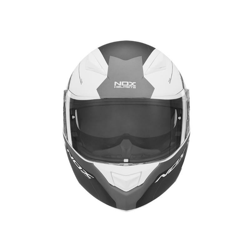 Motociklistička kaciga na preklop NOX N965 Peak bijela rasprodaja