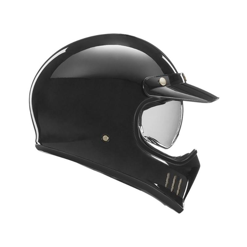 Motociklistička kaciga NOX PREMIUM Seventy crna sjajna