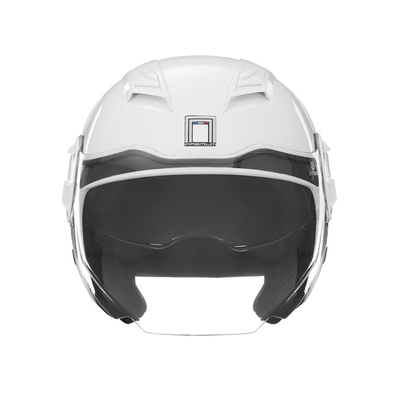 Otvorena kaciga NOX PREMIUM Booster bijela