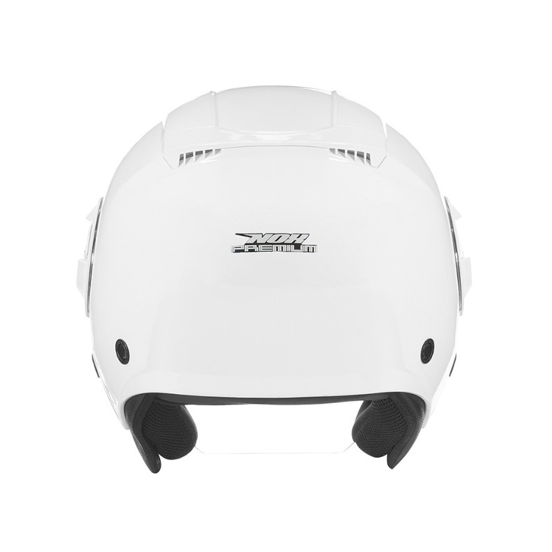 Otvorena kaciga NOX PREMIUM Booster bijela