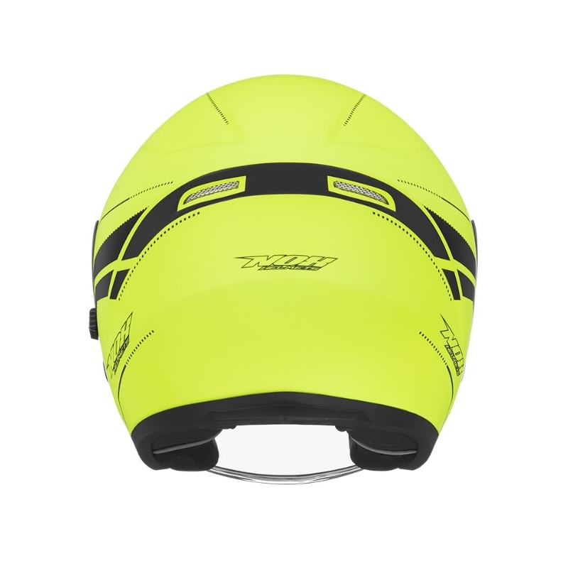 Otvorena motociklistička kaciga NOX N127 Late yellow rasprodaja