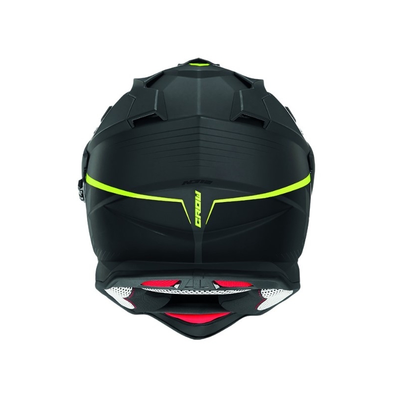 Enduro kaciga NOX N312 Crow black-fluo yellow rasprodaja